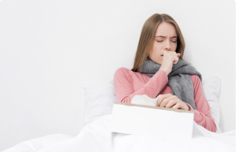 Treating a dry cough through inhalations - Rectangle 33