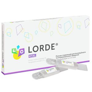 Lorde Hyal 4 мл №10 – розчин для інгаляційного та інтраназального введення
